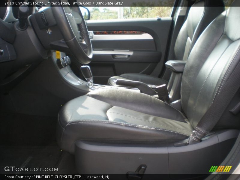 White Gold / Dark Slate Gray 2010 Chrysler Sebring Limited Sedan