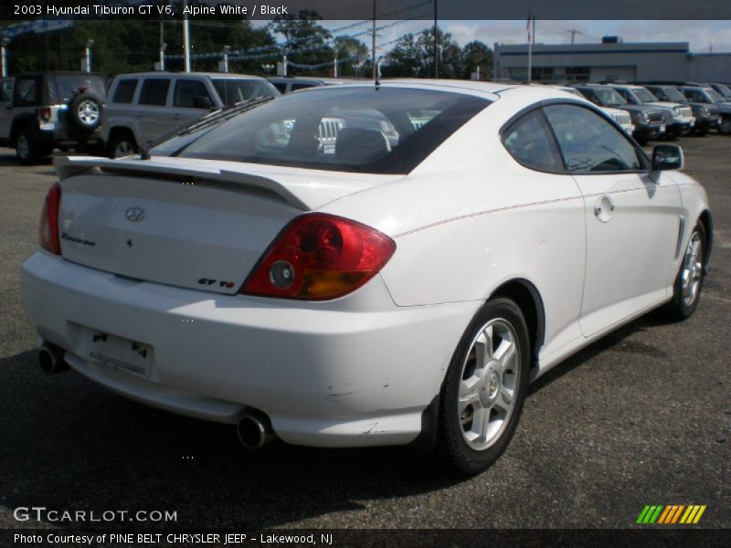  2003 Tiburon GT V6 Alpine White