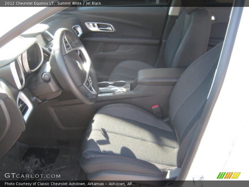 Summit White / Jet Black 2012 Chevrolet Equinox LT