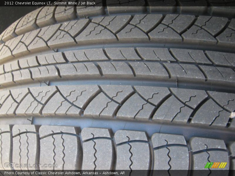 Summit White / Jet Black 2012 Chevrolet Equinox LT