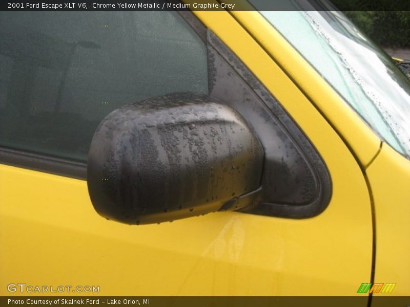 Chrome Yellow Metallic / Medium Graphite Grey 2001 Ford Escape XLT V6