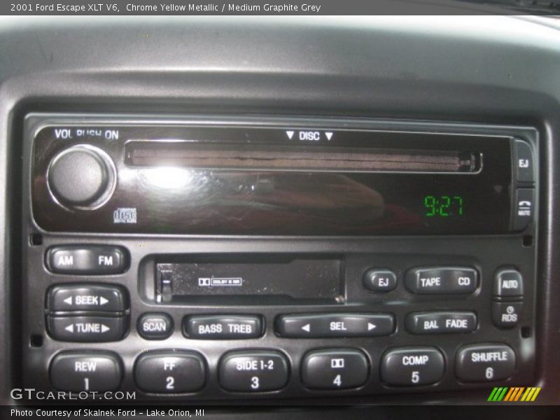 Audio System of 2001 Escape XLT V6