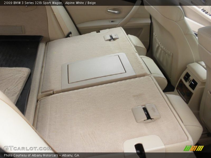 Alpine White / Beige 2009 BMW 3 Series 328i Sport Wagon
