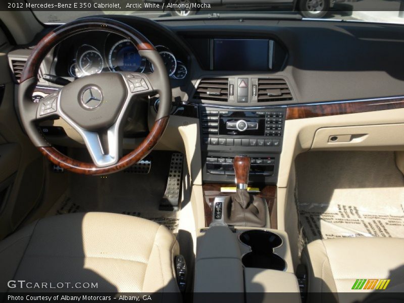 Arctic White / Almond/Mocha 2012 Mercedes-Benz E 350 Cabriolet