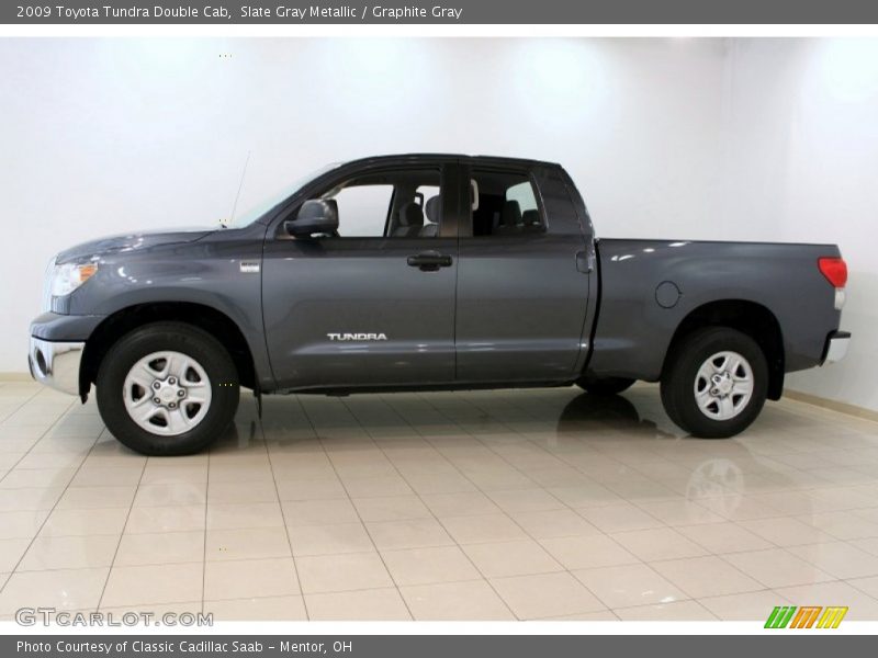 Slate Gray Metallic / Graphite Gray 2009 Toyota Tundra Double Cab