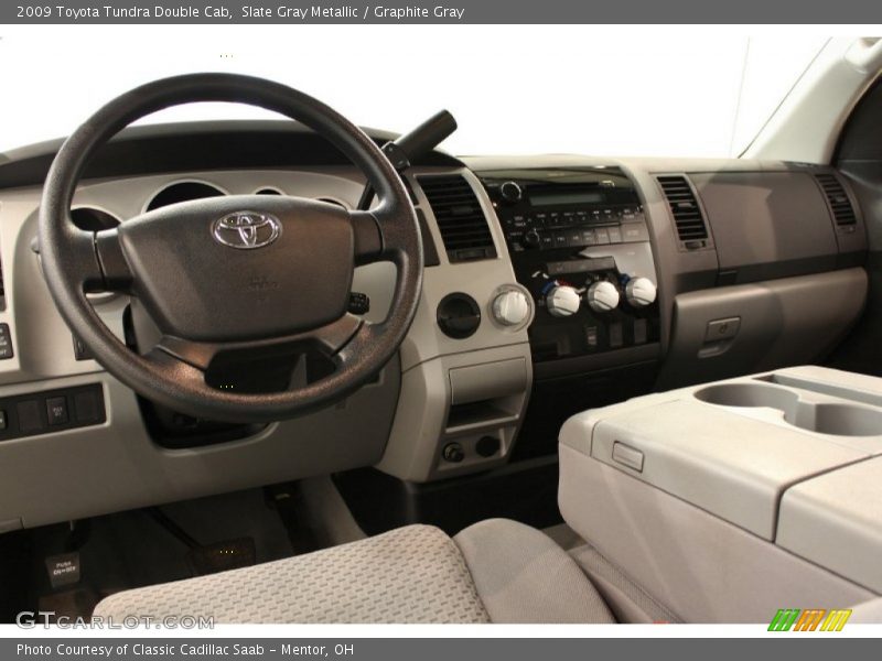 Slate Gray Metallic / Graphite Gray 2009 Toyota Tundra Double Cab