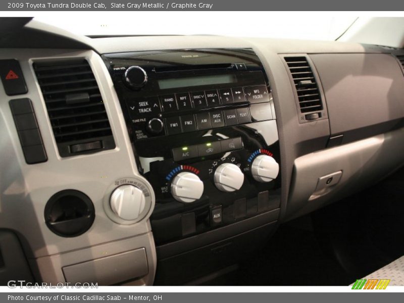 Slate Gray Metallic / Graphite Gray 2009 Toyota Tundra Double Cab