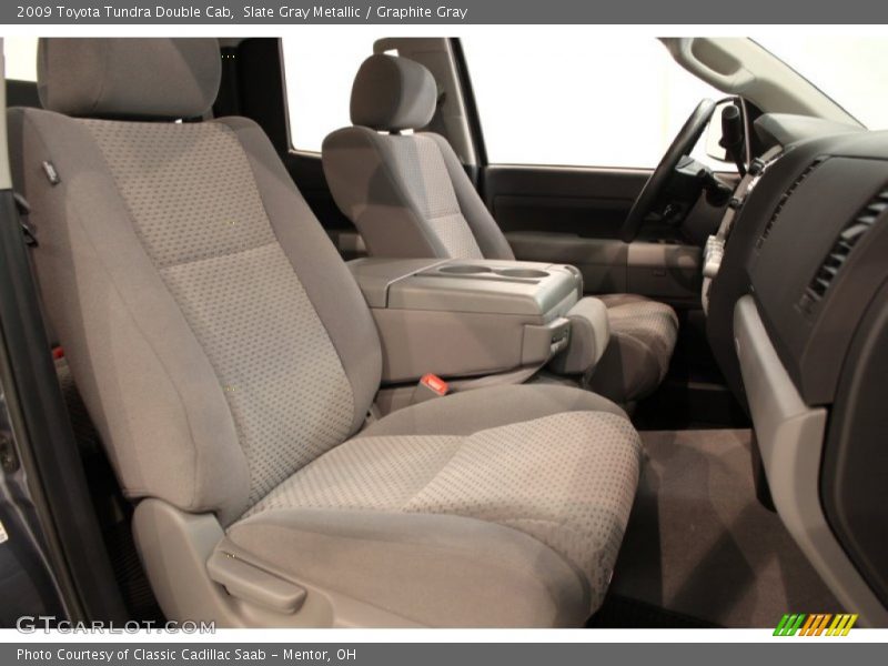 Slate Gray Metallic / Graphite Gray 2009 Toyota Tundra Double Cab