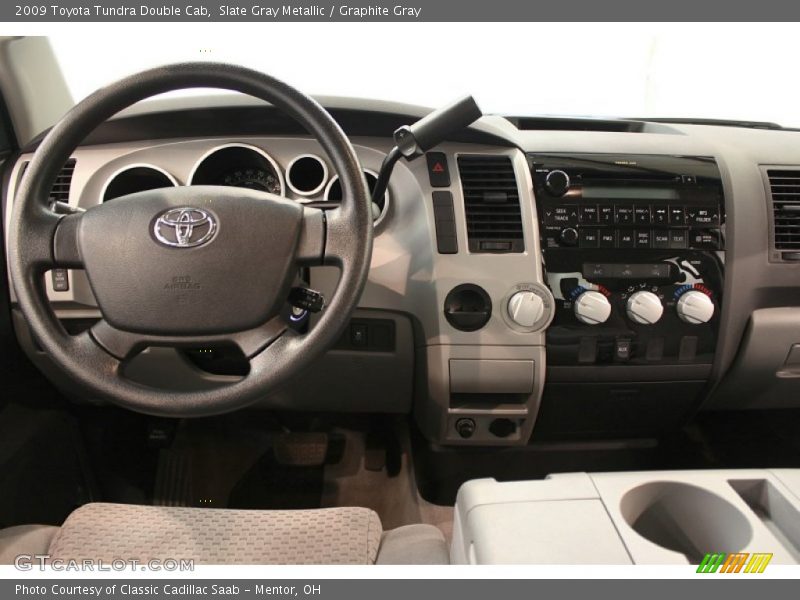 Slate Gray Metallic / Graphite Gray 2009 Toyota Tundra Double Cab