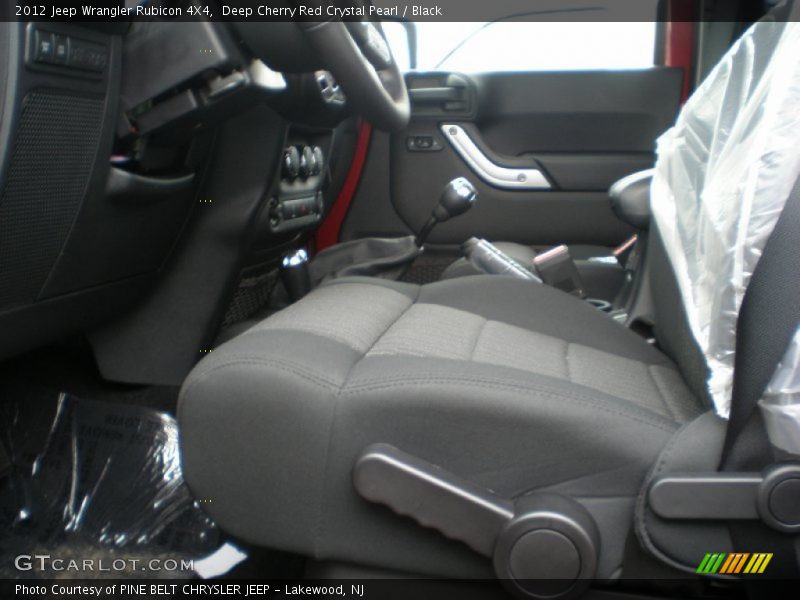 Deep Cherry Red Crystal Pearl / Black 2012 Jeep Wrangler Rubicon 4X4