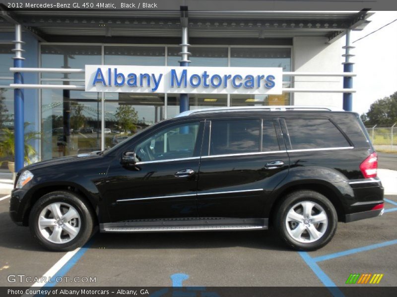 Black / Black 2012 Mercedes-Benz GL 450 4Matic