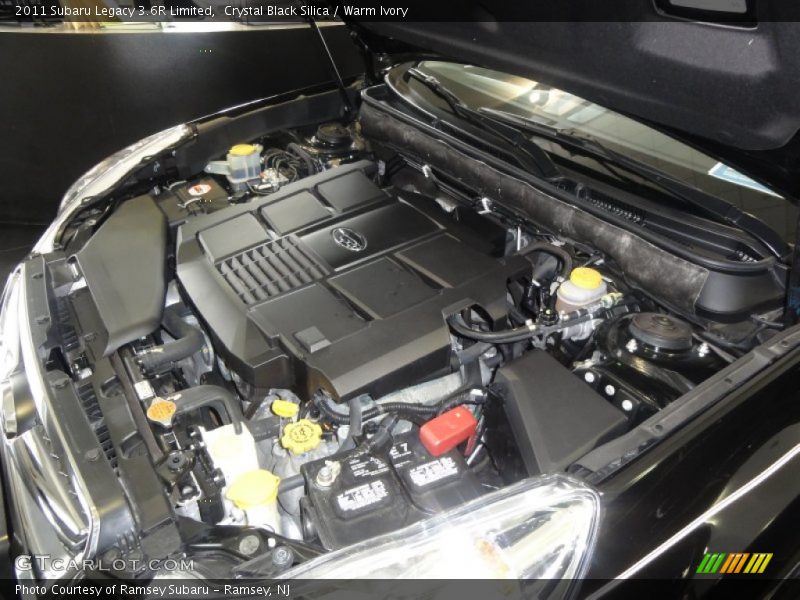 Crystal Black Silica / Warm Ivory 2011 Subaru Legacy 3.6R Limited