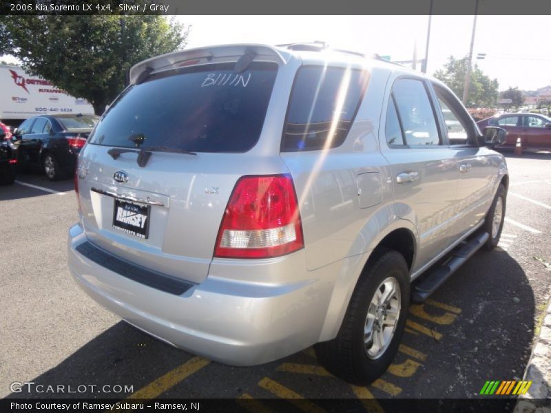 Silver / Gray 2006 Kia Sorento LX 4x4