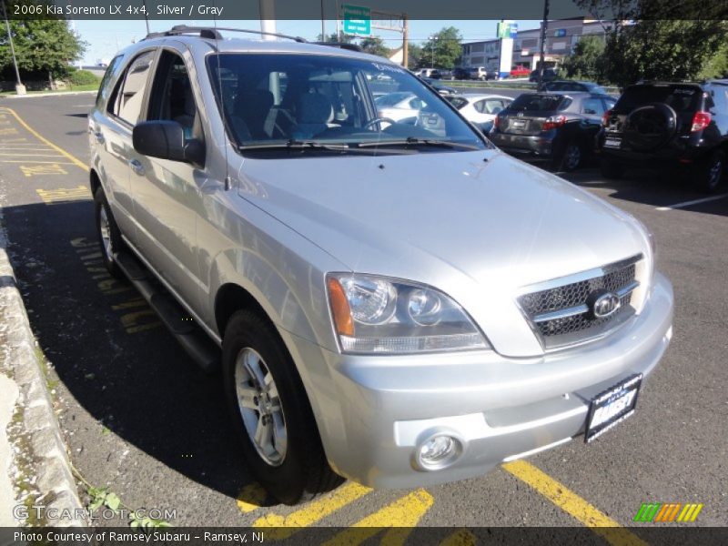 Silver / Gray 2006 Kia Sorento LX 4x4