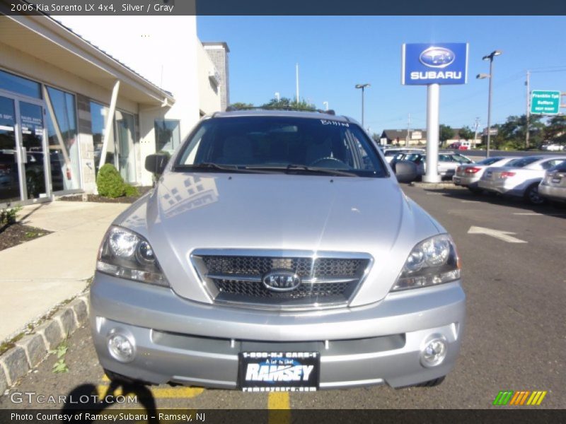 Silver / Gray 2006 Kia Sorento LX 4x4