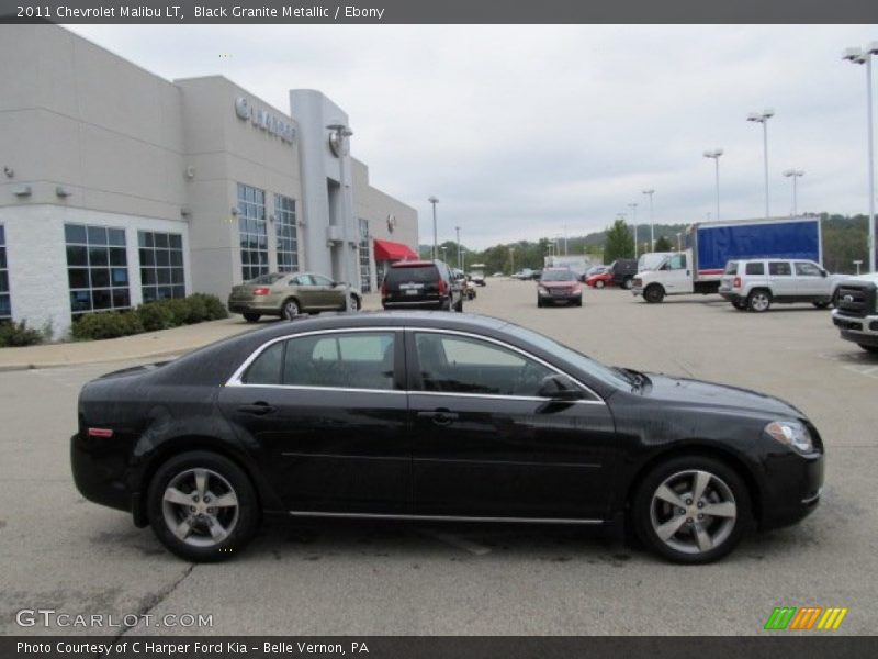 Black Granite Metallic / Ebony 2011 Chevrolet Malibu LT