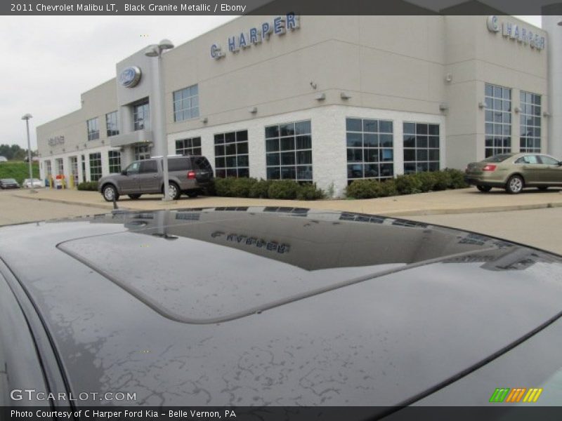 Black Granite Metallic / Ebony 2011 Chevrolet Malibu LT