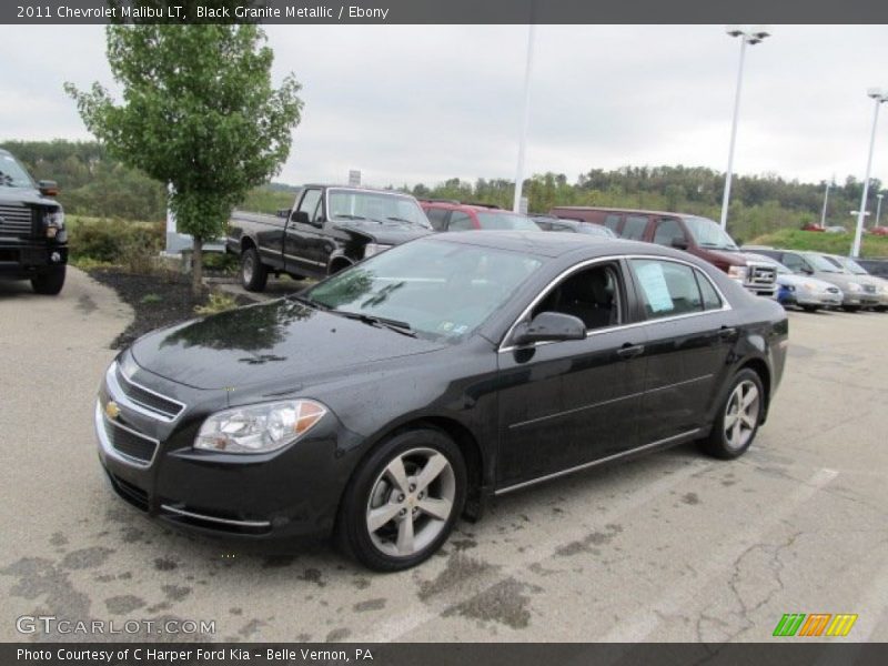 Black Granite Metallic / Ebony 2011 Chevrolet Malibu LT
