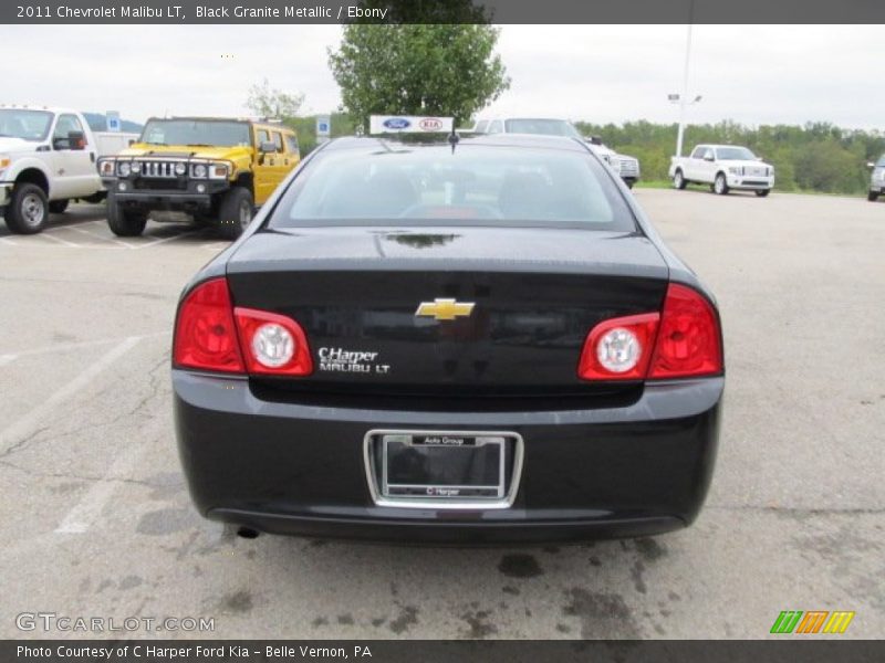 Black Granite Metallic / Ebony 2011 Chevrolet Malibu LT