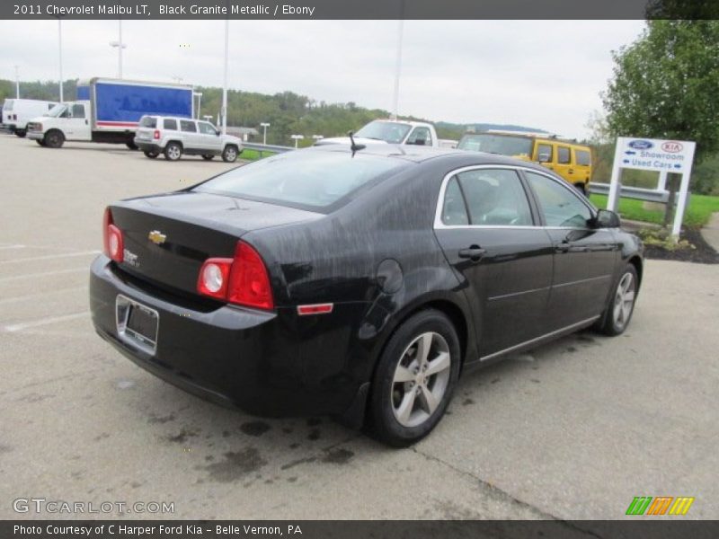 Black Granite Metallic / Ebony 2011 Chevrolet Malibu LT