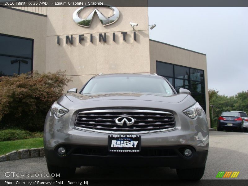 Platinum Graphite / Graphite 2010 Infiniti FX 35 AWD
