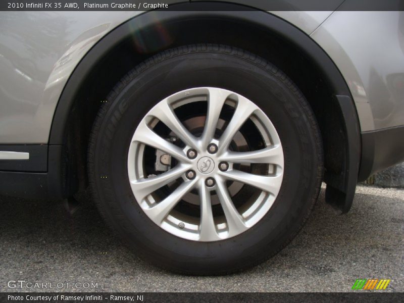 Platinum Graphite / Graphite 2010 Infiniti FX 35 AWD