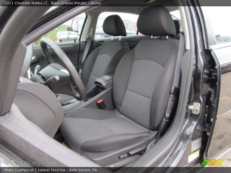 Black Granite Metallic / Ebony 2011 Chevrolet Malibu LT