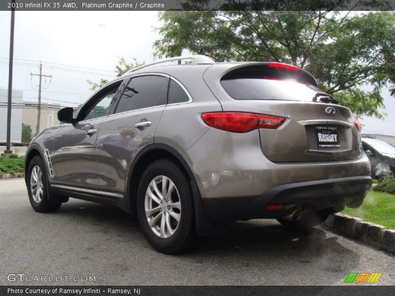 Platinum Graphite / Graphite 2010 Infiniti FX 35 AWD