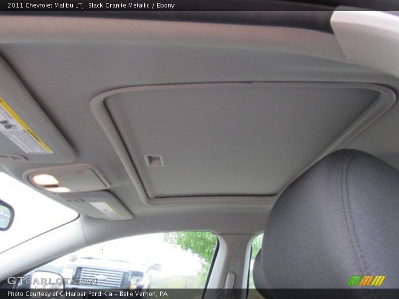 Black Granite Metallic / Ebony 2011 Chevrolet Malibu LT