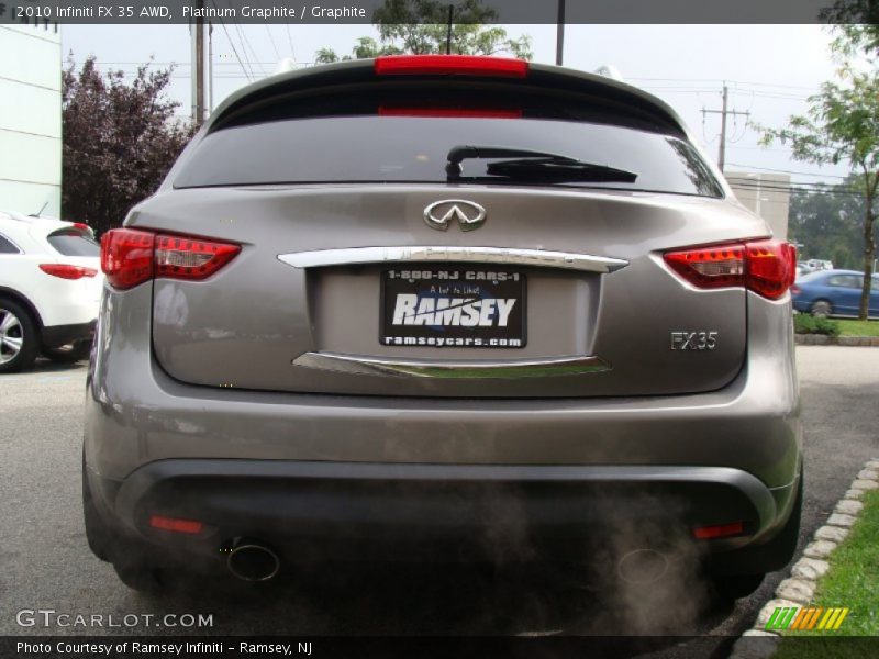 Platinum Graphite / Graphite 2010 Infiniti FX 35 AWD