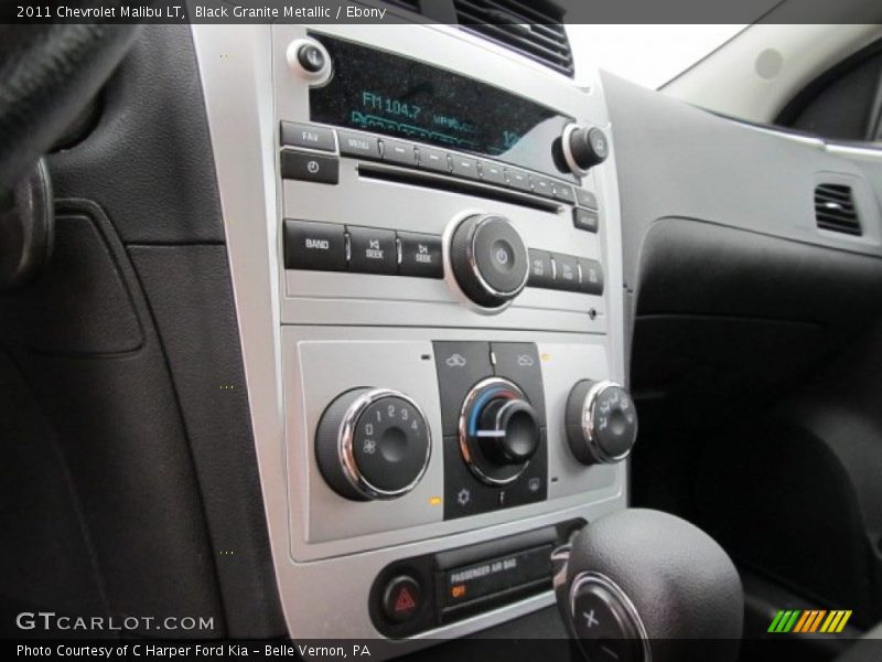 Black Granite Metallic / Ebony 2011 Chevrolet Malibu LT