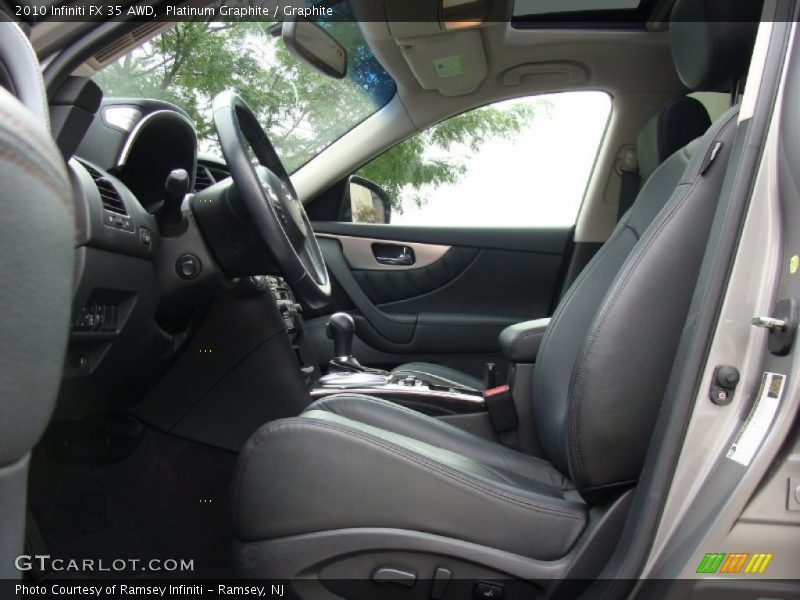 Platinum Graphite / Graphite 2010 Infiniti FX 35 AWD