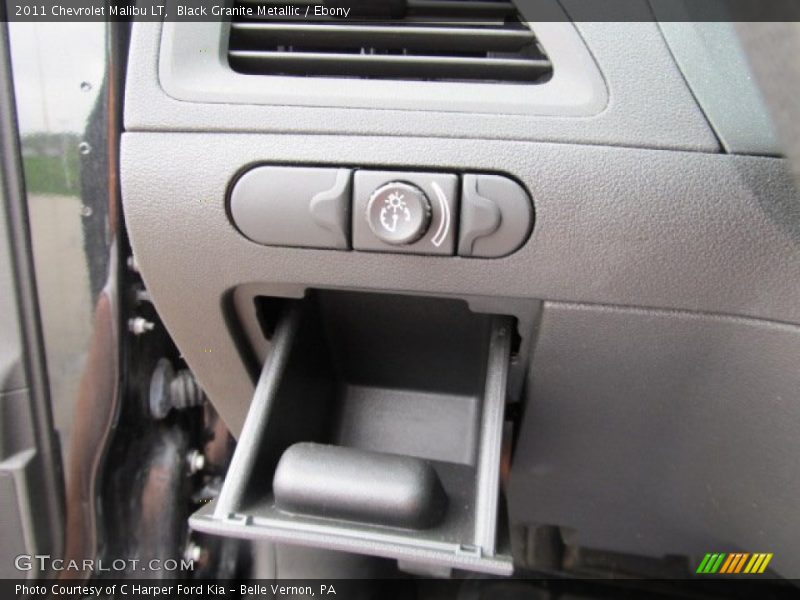 Black Granite Metallic / Ebony 2011 Chevrolet Malibu LT