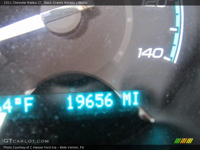 Black Granite Metallic / Ebony 2011 Chevrolet Malibu LT