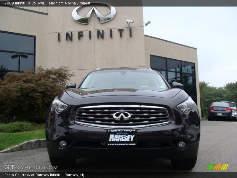 Midnight Mocha / Wheat 2009 Infiniti FX 35 AWD