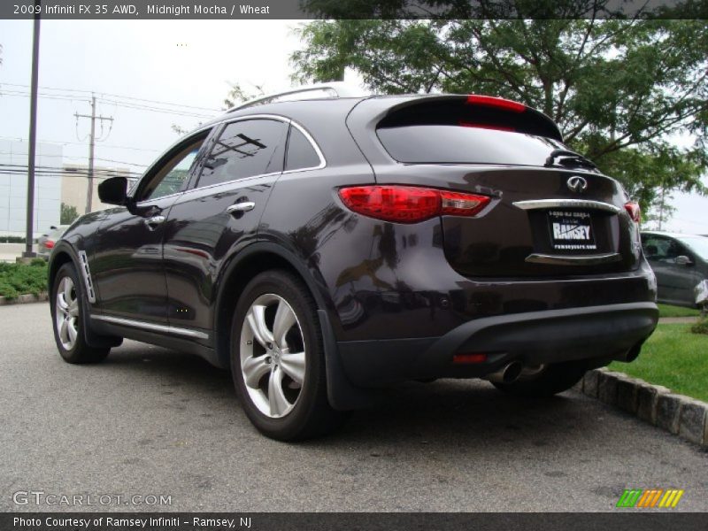 Midnight Mocha / Wheat 2009 Infiniti FX 35 AWD