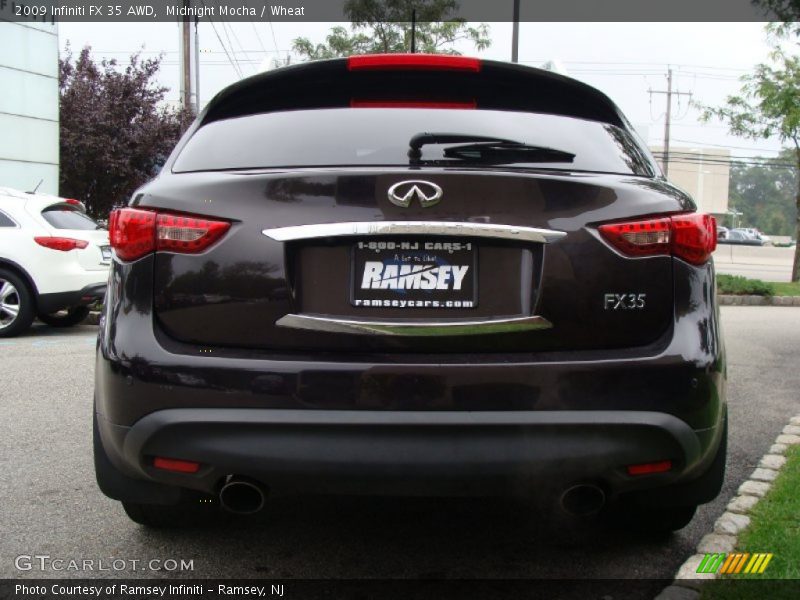 Midnight Mocha / Wheat 2009 Infiniti FX 35 AWD