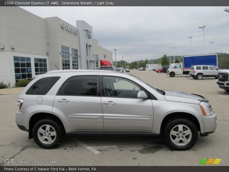 Silverstone Metallic / Light Gray 2008 Chevrolet Equinox LT AWD
