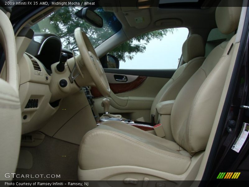 Midnight Mocha / Wheat 2009 Infiniti FX 35 AWD