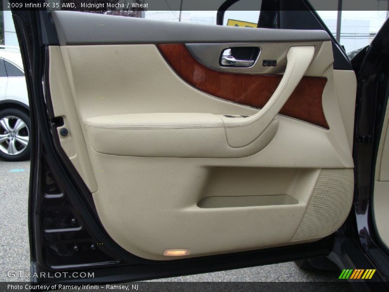 Midnight Mocha / Wheat 2009 Infiniti FX 35 AWD