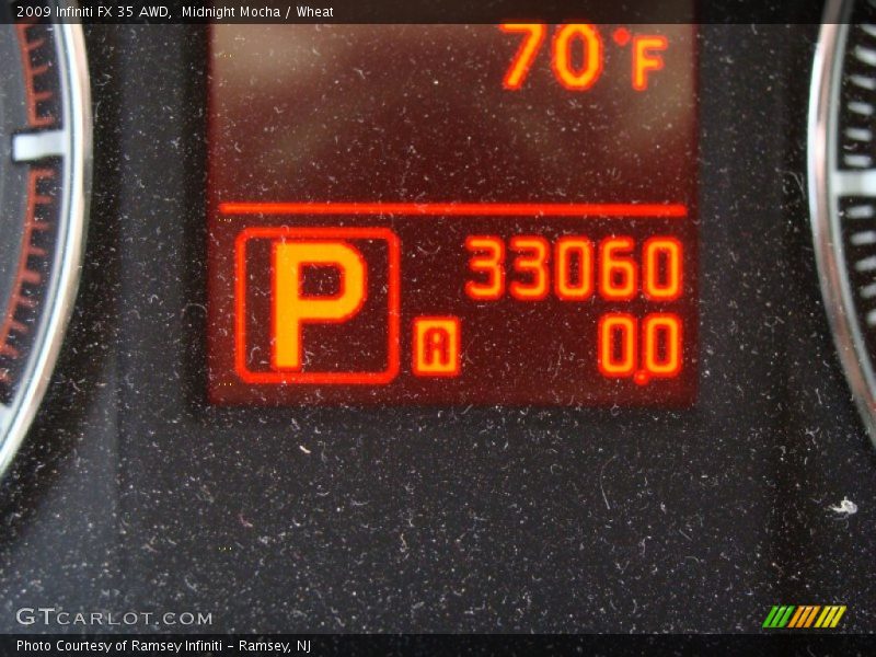 Midnight Mocha / Wheat 2009 Infiniti FX 35 AWD