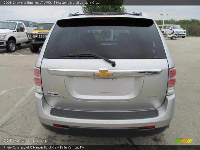 Silverstone Metallic / Light Gray 2008 Chevrolet Equinox LT AWD