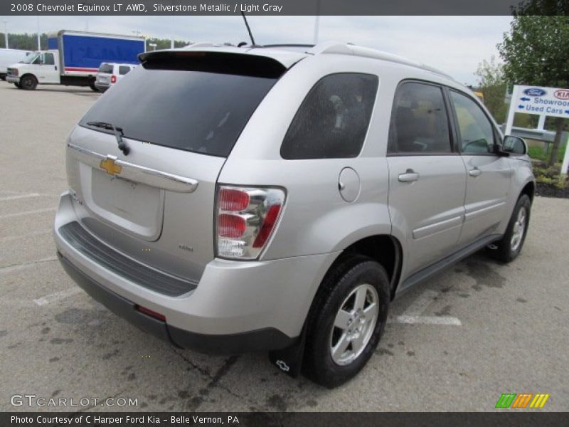Silverstone Metallic / Light Gray 2008 Chevrolet Equinox LT AWD