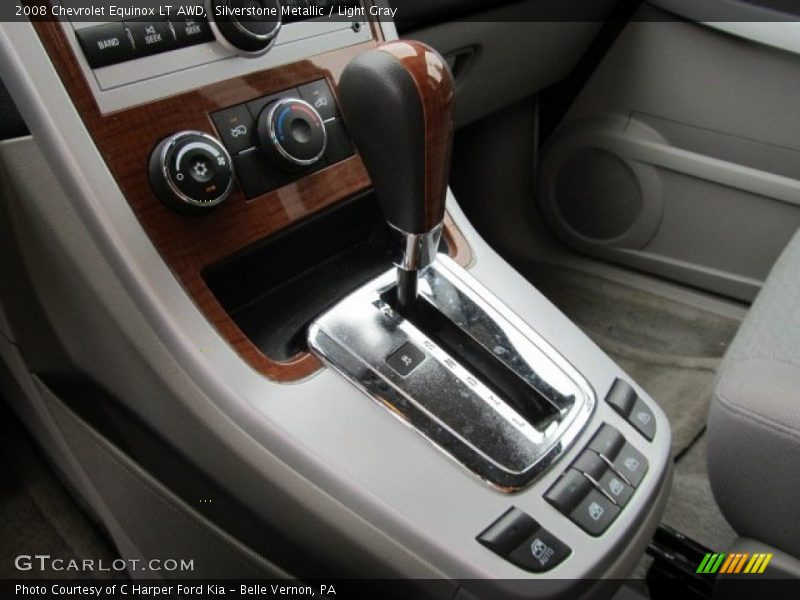 Silverstone Metallic / Light Gray 2008 Chevrolet Equinox LT AWD