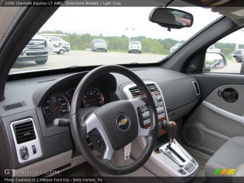 Silverstone Metallic / Light Gray 2008 Chevrolet Equinox LT AWD