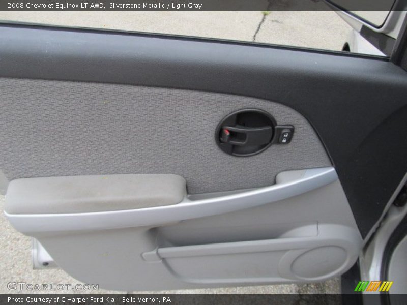Silverstone Metallic / Light Gray 2008 Chevrolet Equinox LT AWD