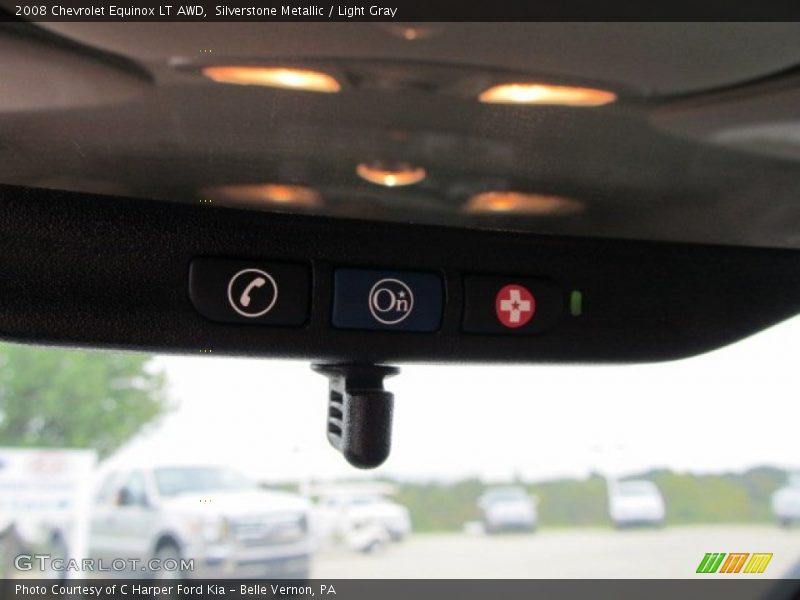 Silverstone Metallic / Light Gray 2008 Chevrolet Equinox LT AWD