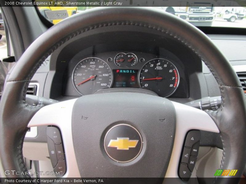 Silverstone Metallic / Light Gray 2008 Chevrolet Equinox LT AWD