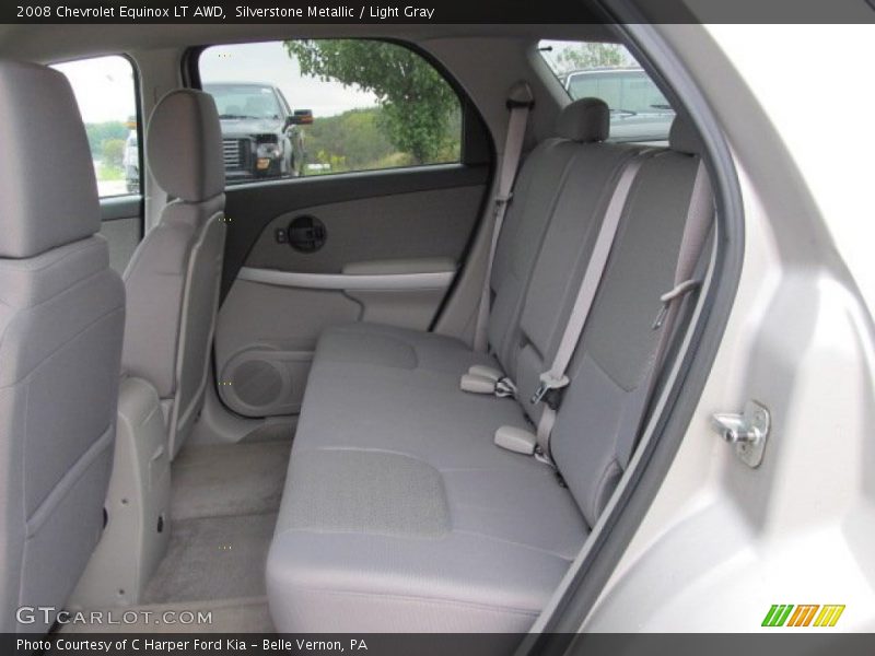 Silverstone Metallic / Light Gray 2008 Chevrolet Equinox LT AWD