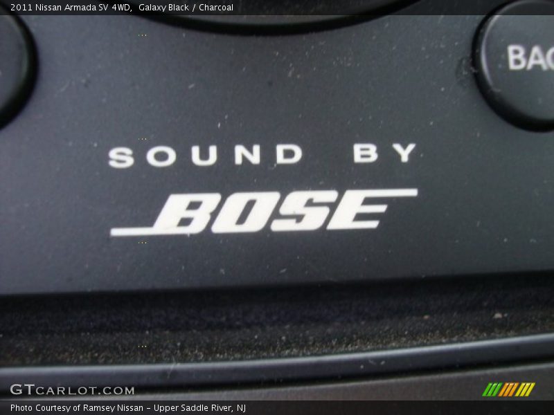 Galaxy Black / Charcoal 2011 Nissan Armada SV 4WD